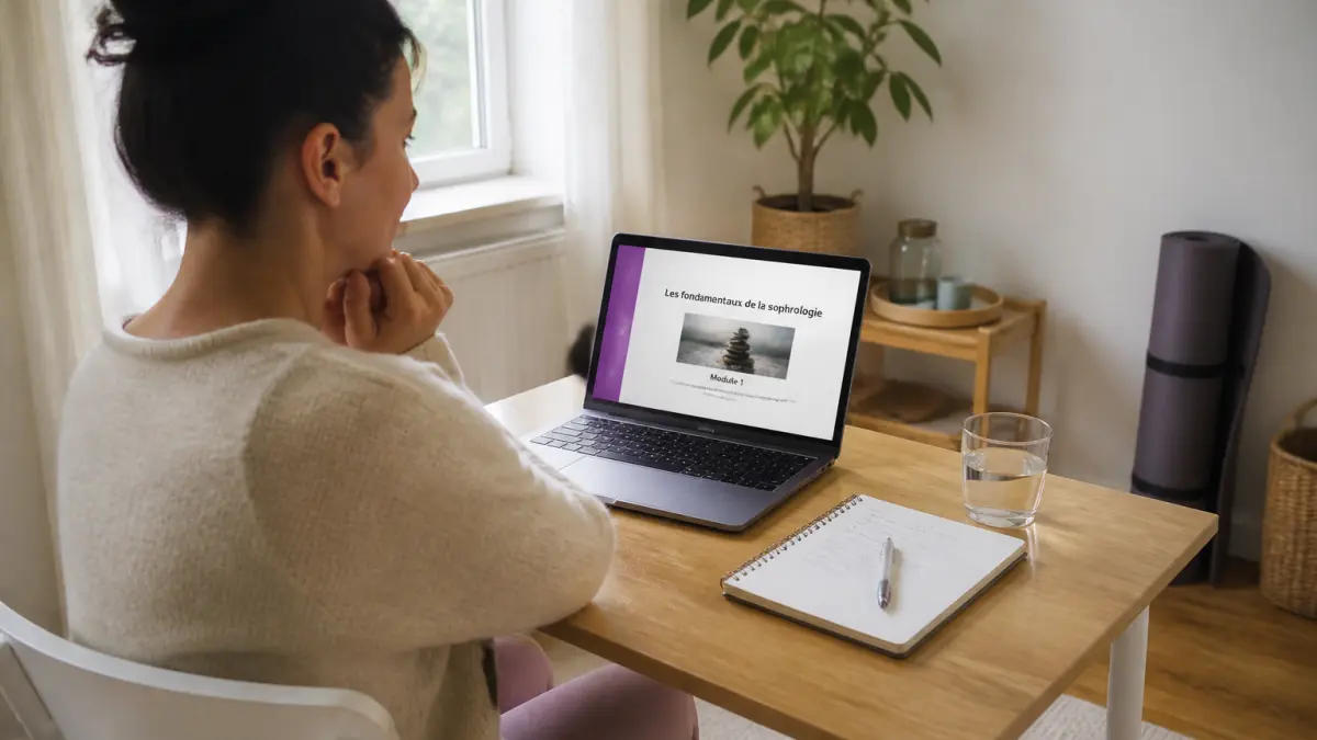 Formation sophrologie à distance : avantages, limites et points de vigilance