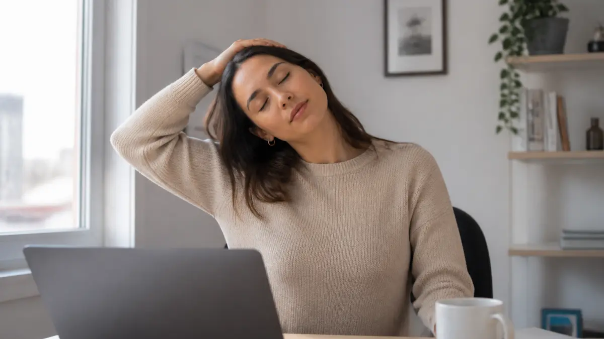Étirement pour le cou : comment détendre les cervicales sans forcer