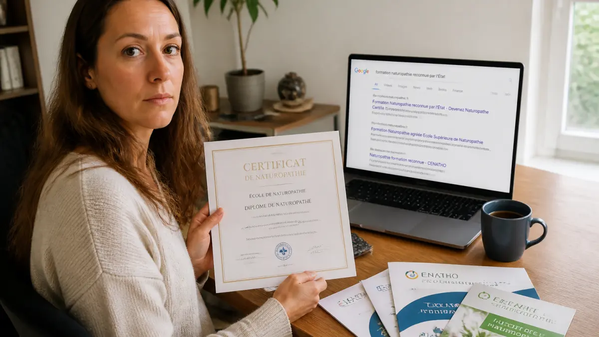 Formation naturopathie reconnue par l’État : ce qu’il faut vérifier