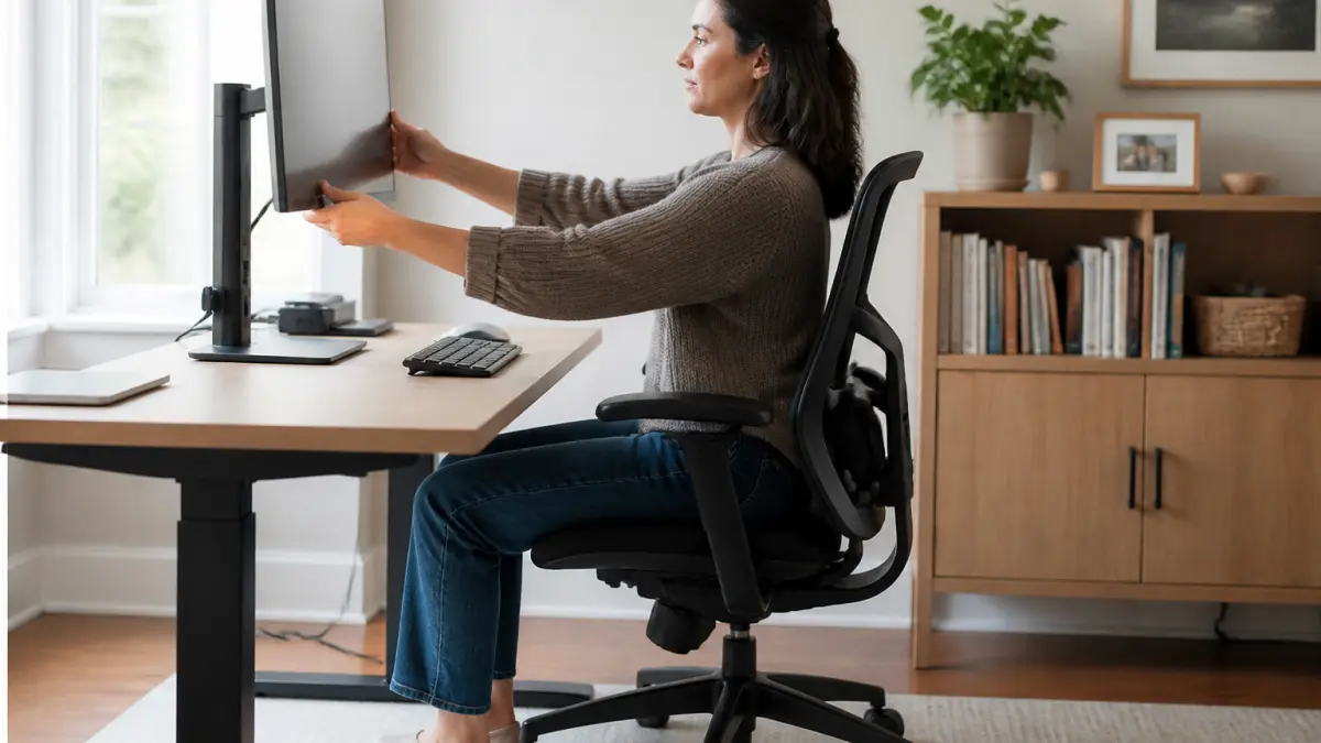 Ergonomie du poste de travail informatique : la checklist rapide d'un poste de travail adapté