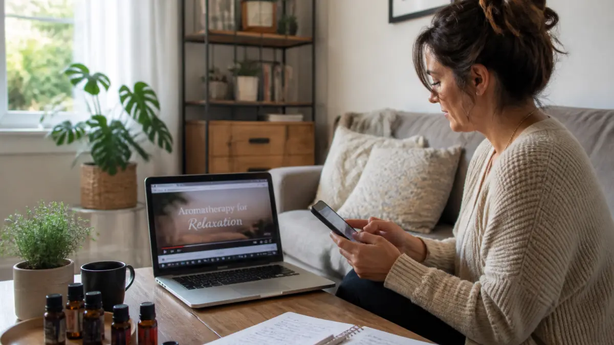 Formation aromathérapie en ligne gratuite : que peut-on vraiment apprendre ?