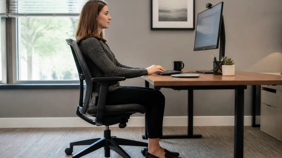 Ergonomie bureau : réglages simples pour travailler plus confortablement