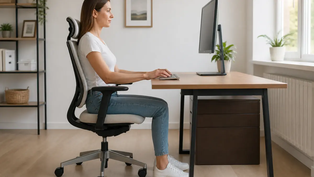 Ergonomie bureau : réglages simples pour travailler plus confortablement
