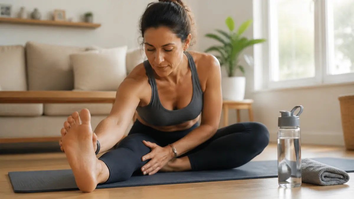 Étirement des jambes : la routine courte pour gagner en souplesse