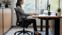 Position assise au bureau : posture correcte et erreurs à éviter