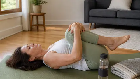Étirement bas du dos : 7 mouvements doux à faire à la maison