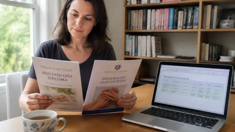 École de réflexologie : comment comparer les programmes avant de s'engager