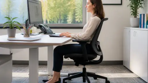 Ergonomie bureau : réglages simples pour travailler plus confortablement