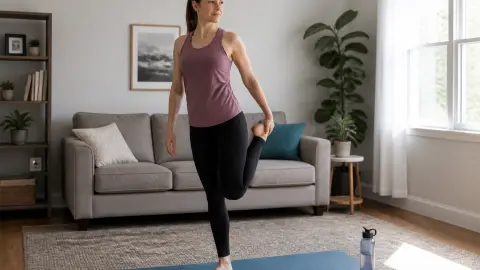 Étirements des cuisses : routine rapide après le sport ou une journée assise