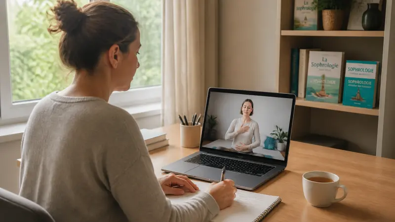 Formation sophrologie à distance : avantages, limites et points de vigilance