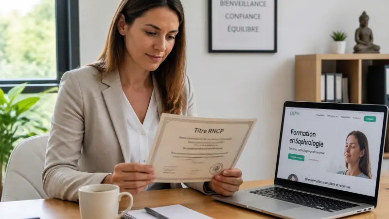 Formation sophrologie RNCP : comprendre les titres et certifications