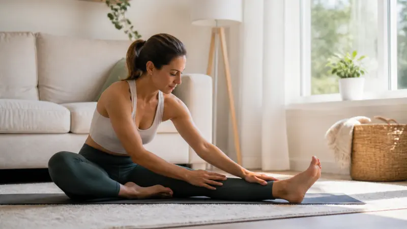 Étirement des jambes : la routine courte pour gagner en souplesse